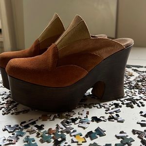 Sunset Wooden Platforms